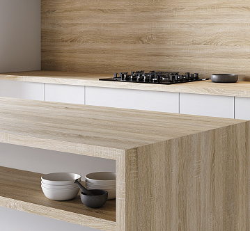 3230/Mw Sonoma Oak light столешница elga