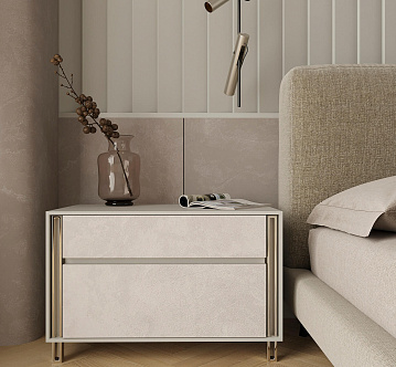 8702/ESt Argento Bianco плита duco