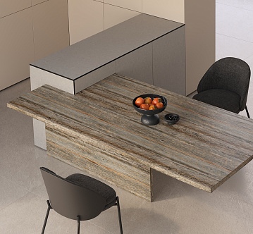 8096/Bw Rustic Pine столешница elga