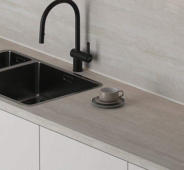 8353/Bw Vesta Oak пристенная панель kapso