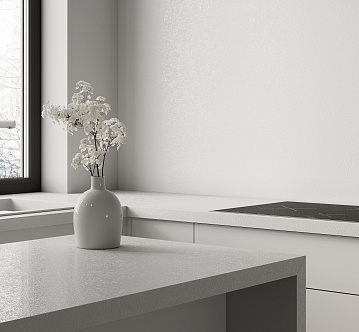 1111/Q White пристенная панель elga