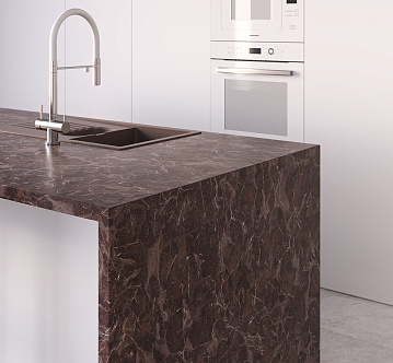 5040/SL Emperador Marble столешница elga