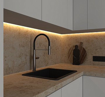 2013/S Ura Stone пристенная панель kapso