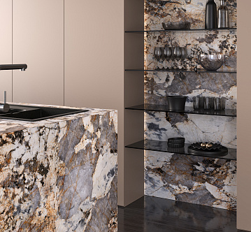 8080/R Patagonia Azulado пристенная панель elga