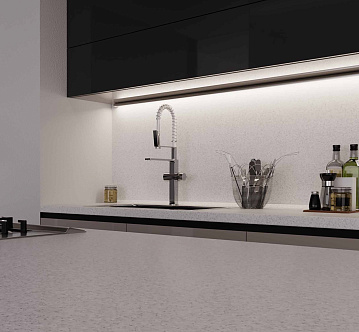 2235/S Semoline grey пристенная панель kapso