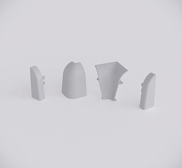 Заглушки для плинтуса TwinC  Ice     